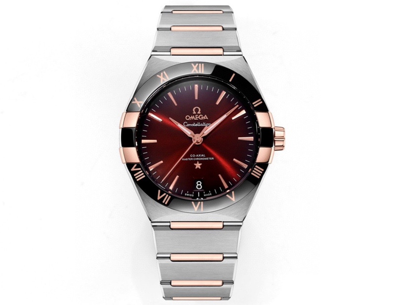 V+ Factory Omega Master Chronometer (fifth generation Constellation) 131.30.41.21.99.001 series Black with Gold steel case diameter 41mm Watch